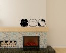 A Set of Cats Wall Decal Baby Nursery Animal Stickers For Kids Room